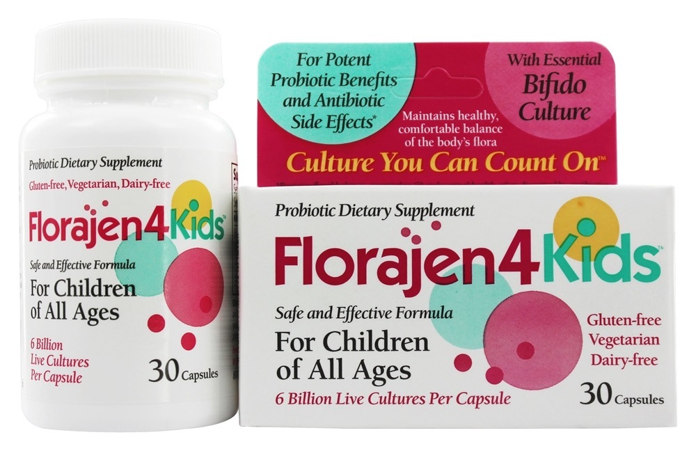 Florajen4Kids - Cápsulas 30 Florajen