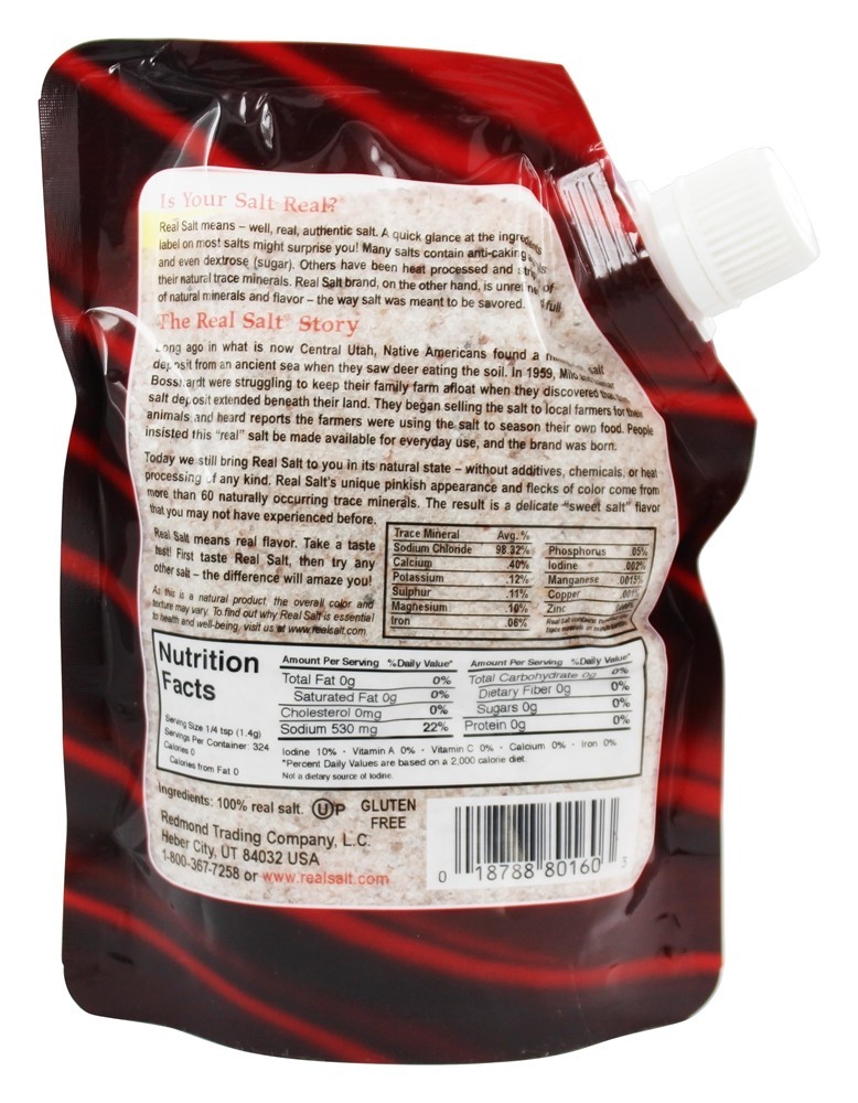 Primeiro Sal Marinho da Natureza Sal Kosher - 16 oz. Real Salt - Imagem 2