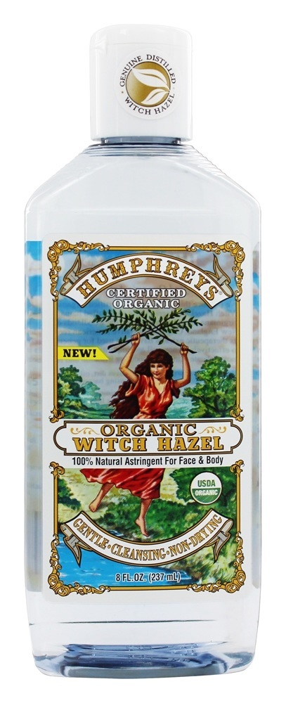 Avelã de Bruxa Orgânica 100 % Adstringente Natural para Face e Corpo - 8 oz. Humphreys