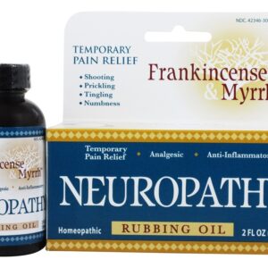 Comprar todo o óleo de fricção natural da neuropatia - 2 fl. Oz. Frankincense & myrrh preço no brasil dor homeopatia suplemento importado loja 5 online promoção -