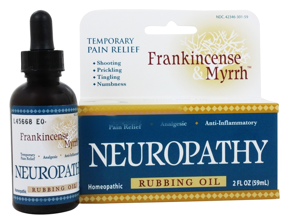 Todo o óleo de fricção natural da neuropatia - 2 fl. oz. Frankincense & Myrrh - Imagem 2