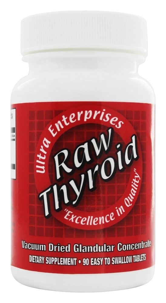 Tireóide Bruto 200 mg. - 90 Tablets Ultra Enterprises