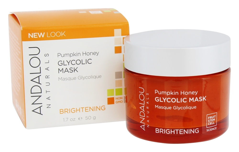 Mímel de Abóboras Glycolic Brightening Mask - 1.7 oz. Andalou Naturals