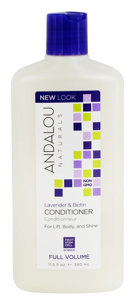 Condicionador de Volume Completo Lavanda e Biotina - 11.5 fl. oz. Andalou Naturals