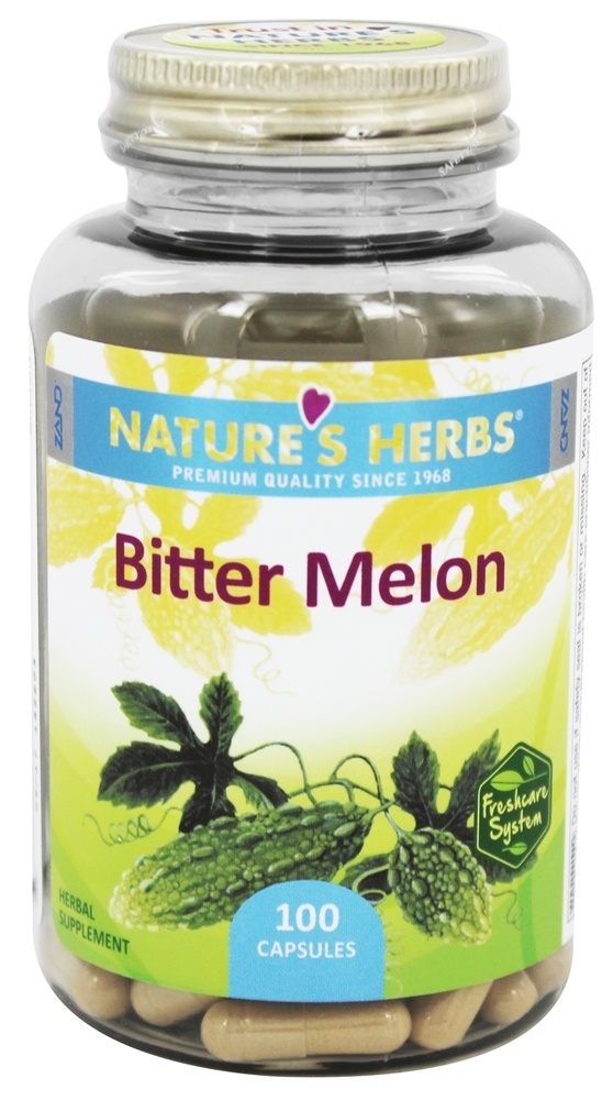 Melão Amargo 450 mg. - Cápsulas 100 Nature's Herbs