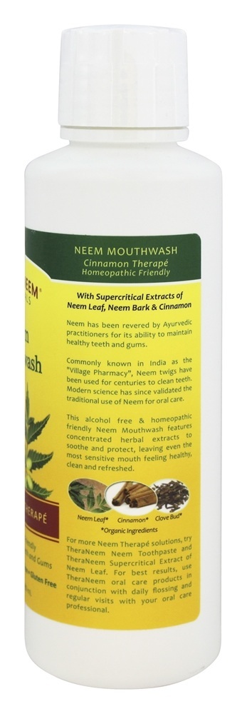 Theraneem Neem Bochechos Canela - 16 fl. oz. Organix South - Imagem 3