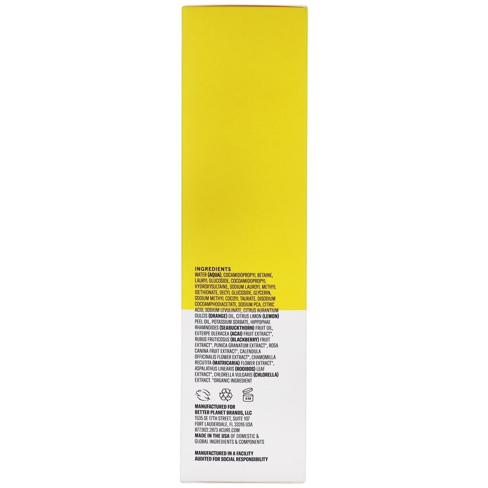Gel de Limpeza Facial Clareador - 4 fl. oz. ACURE - Imagem 3