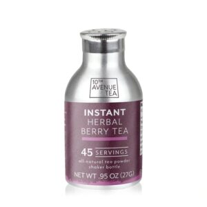 10th Avenue Tea Matcha Herbal Berry em Pote Shaker - 26.9g