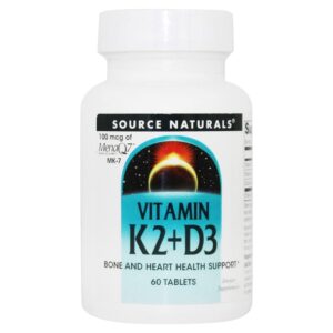 Comprar osso e coração de vitamina k2 + d3 health support - 60 tablets source naturals preço no brasil vitamina k vitaminas e minerais suplemento importado loja 15 online promoção -