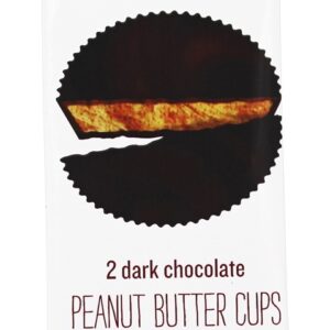 Tortinhas de Pasta de Amendoim Com Chocolate Amargo - 1.4 oz. Justin's Nut Butter