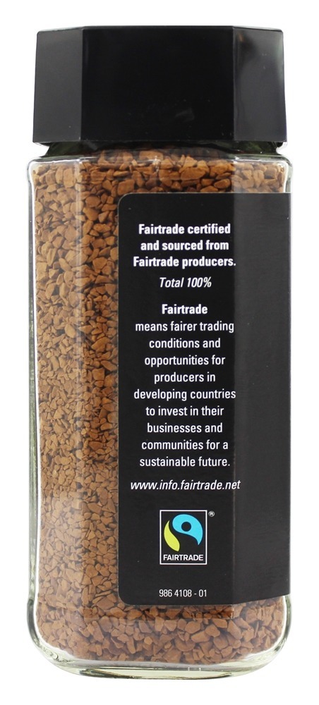 Café Instantâneo Orgânico Liofilizado de Comércio Justo - 3.53 oz. Mount Hagen - Imagem 4
