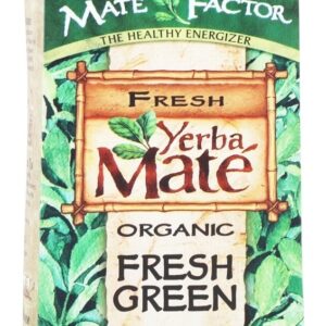 Erva Orgânica Mate Chá De Erva Solta Fresca Verde - 12 oz. Mate Factor