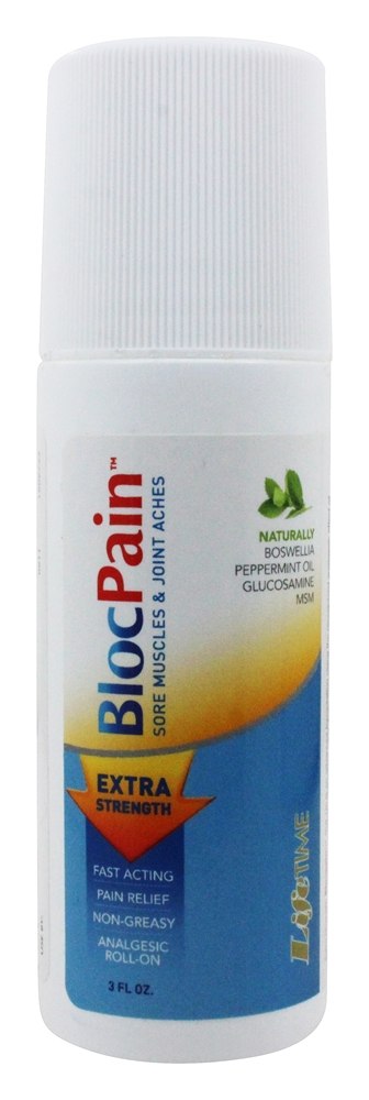 Blocpain Extra Stregth Rolar-Em - 3 oz. LifeTime Vitamins