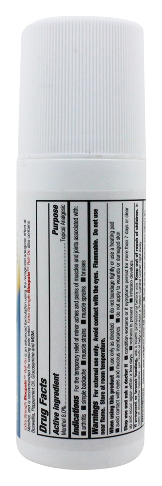 Blocpain Extra Stregth Rolar-Em - 3 oz. LifeTime Vitamins - Imagem 2