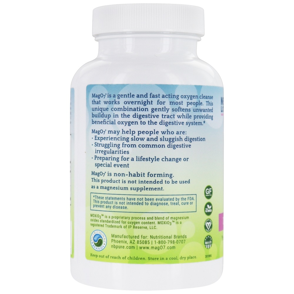 MagO7 Digestivo limpa e desintoxica - Cápsulas 90 Aerobic Life - Imagem 3