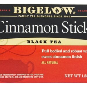 Pau de canela chá preto - 20 Saquinhos de Chá Bigelow Tea