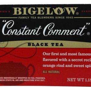 Comprar comentário constante do chá preto - 20 saquinhos de chá bigelow tea preço no brasil chá preto chás e café suplemento importado loja 1 online promoção -