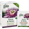 Comprar dormir e relaxar chá dietético à base de plantas - 16 saquinhos de chá gaia herbs preço no brasil chás e café chás verdes suplemento importado loja 9 online promoção -
