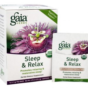 Comprar dormir e relaxar chá dietético à base de plantas - 16 saquinhos de chá gaia herbs preço no brasil chás e café chás noturnos suplemento importado loja 13 online promoção -