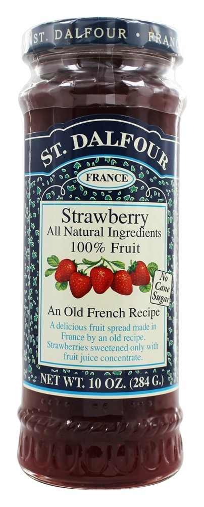 Fruto Espalhar 100% Natural Congestionamento Morango - 10 oz. St. Dalfour
