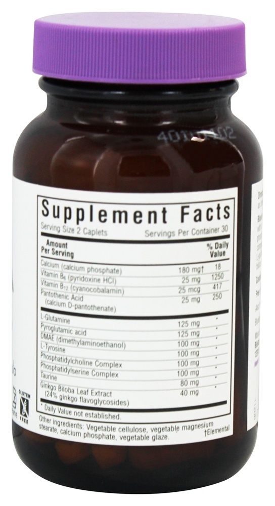 Power Thought Fórmula de Fosfatidilserina - 60 Cápsulas Bluebonnet Nutrition - Imagem 2
