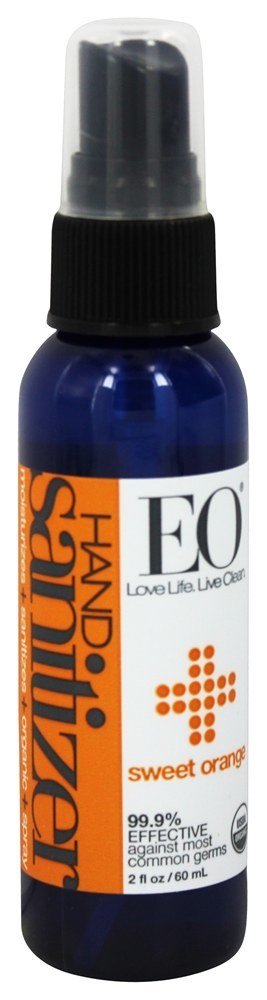 Mão Sanitizer Spray Orgânico Doce Laranja - 2 fl. oz. EO Products