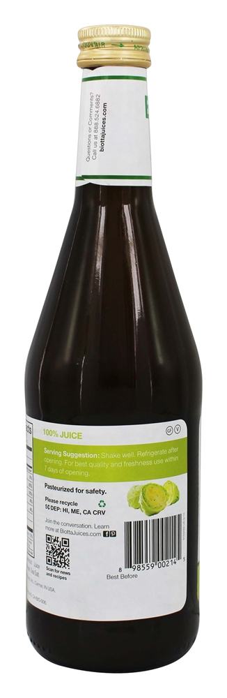 Suco de Chucrute - 16.9 fl. oz. Biotta - Imagem 3