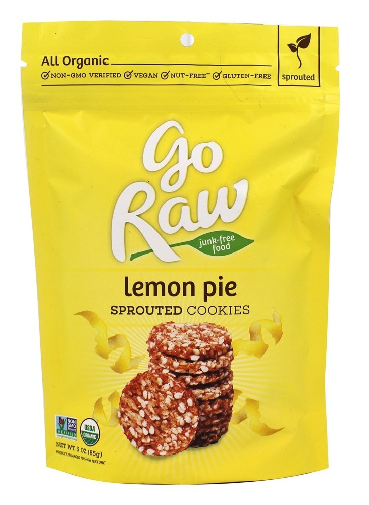 Torta de limão - 3 oz. Go Raw