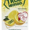 Comprar limão cristalizado 32 x. 8g pacotes true lemon - 0. 91 oz. True citrus preço no brasil alimentos & lanches realçadores de água suplemento importado loja 1 online promoção -