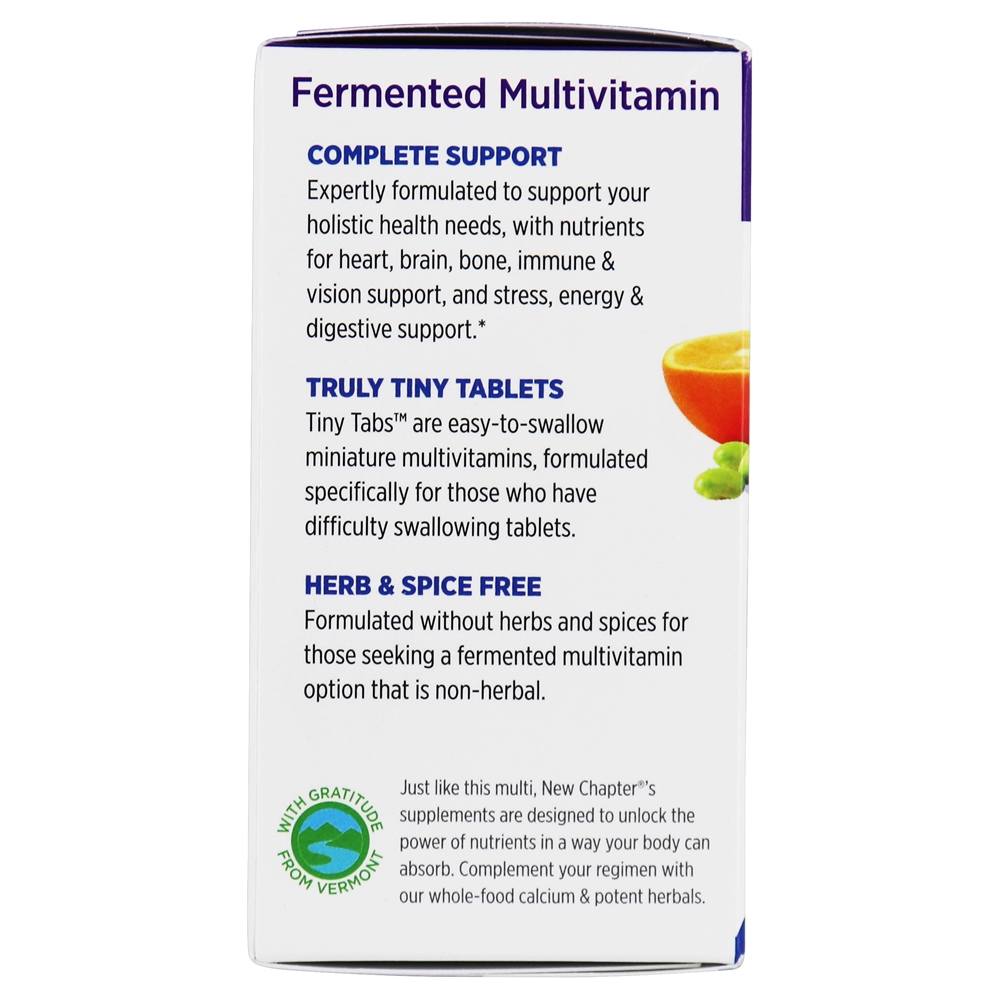 Multivitaminas Multivitaminas Integrais - 192 Comprimidos vegetarianos New Chapter - Imagem 5