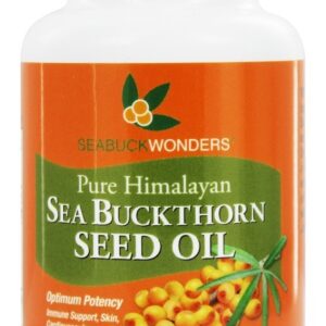 Óleo de semente de espinheiro marítimo 500 mg. - 60 Softgels Seabuck Wonders