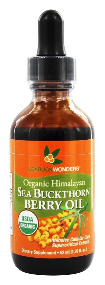 Cuidado celular intensivo do óleo de baga de espinheiro marítimo - 1.76 fl. oz. Seabuck Wonders