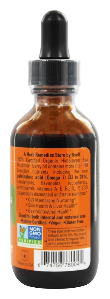 Cuidado celular intensivo do óleo de baga de espinheiro marítimo - 1.76 fl. oz. Seabuck Wonders - Imagem 3