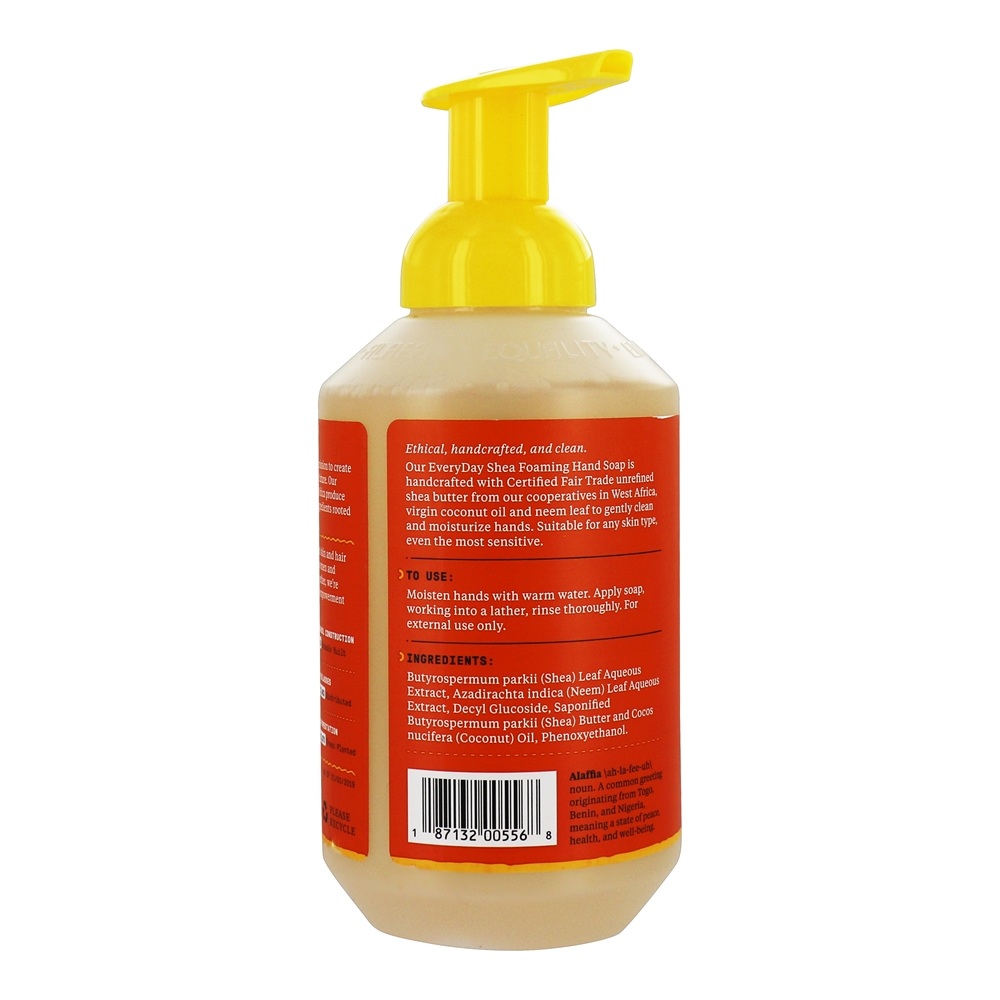 Everyday Shea Sabonete de espuma para as mãos sem perfume - 18 fl. oz. Alaffia - Imagem 2