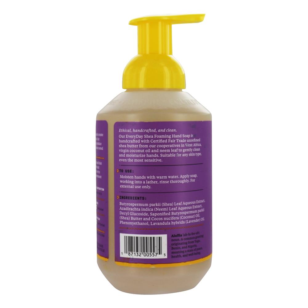 Everyday Shea Sabonete de espuma para mãos e perfume de lavanda - 18 fl. oz. Alaffia - Imagem 2