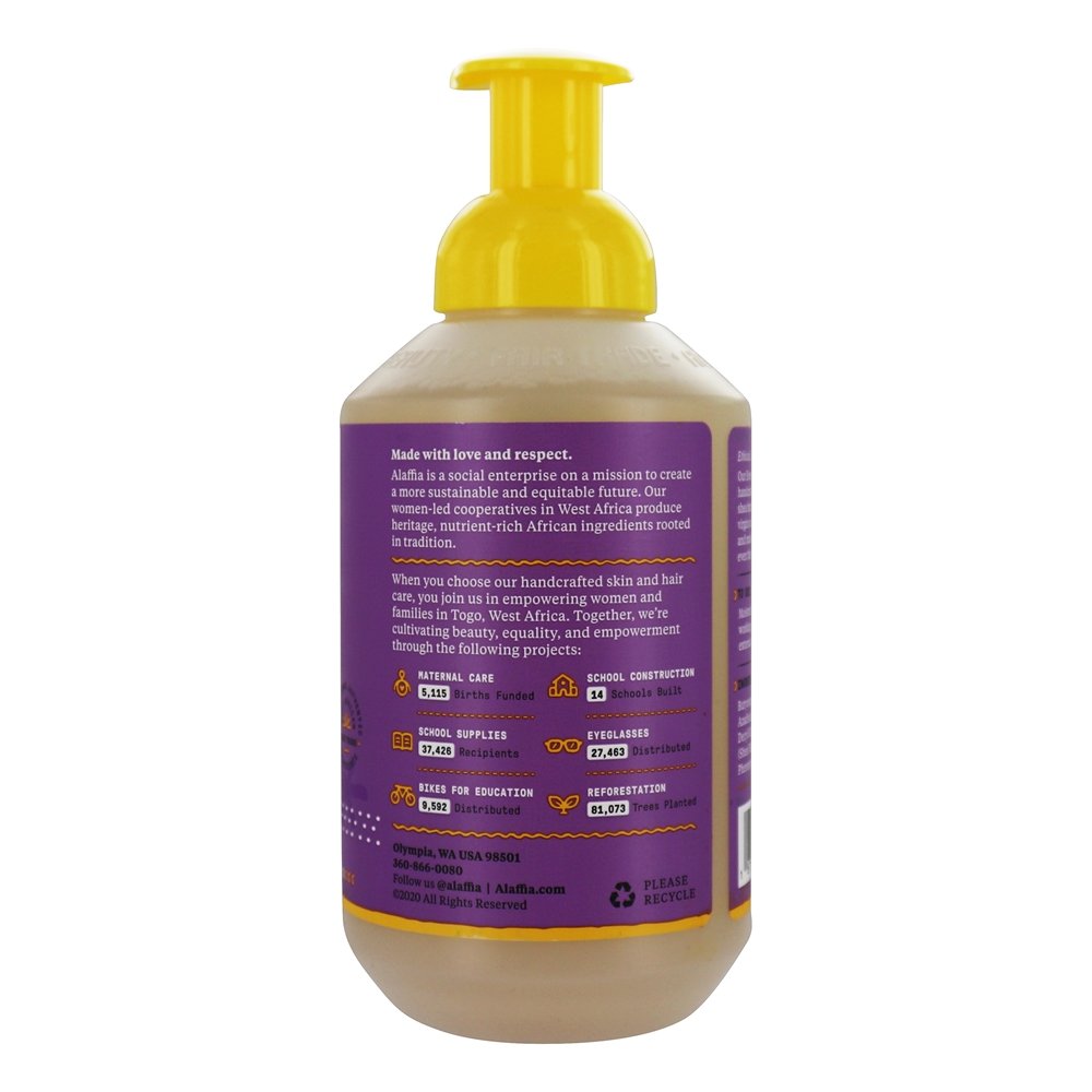 Everyday Shea Sabonete de espuma para mãos e perfume de lavanda - 18 fl. oz. Alaffia - Imagem 3
