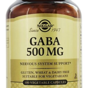 Comprar gaba 500 mg. - cápsulas vegetarianas 100 solgar preço no brasil ácido gama-amino butírico (gaba) suplementos nutricionais suplemento importado loja 9 online promoção -