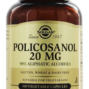 Comprar policosanol 85% de álcoois alifáticos 20 mg. - cápsulas vegetarianas 100 solgar preço no brasil fórmulas msm suplementos nutricionais suplemento importado loja 225 online promoção -