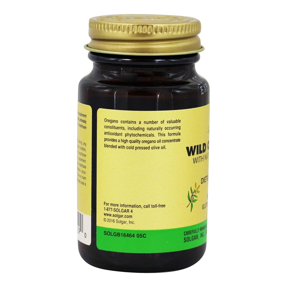 Óleo de Orégano Selvagem com Antioxidantes Naturais - 60 Softgels Solgar - Imagem 4
