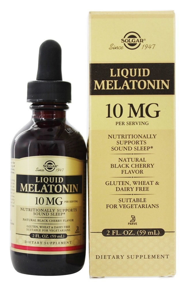 Melatonina Líquida 10 mg. - 2 fl. oz. Solgar