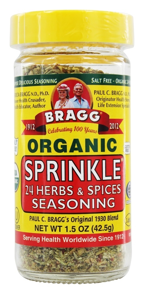 Organic Sprinkle 24 Ervas e Temperos - 1.5 oz. Bragg