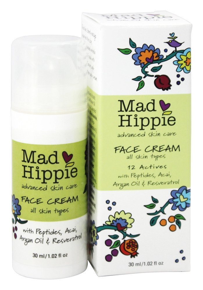 Creme de rosto para todos os tipos de pele - 1.02 fl. oz. Mad Hippie