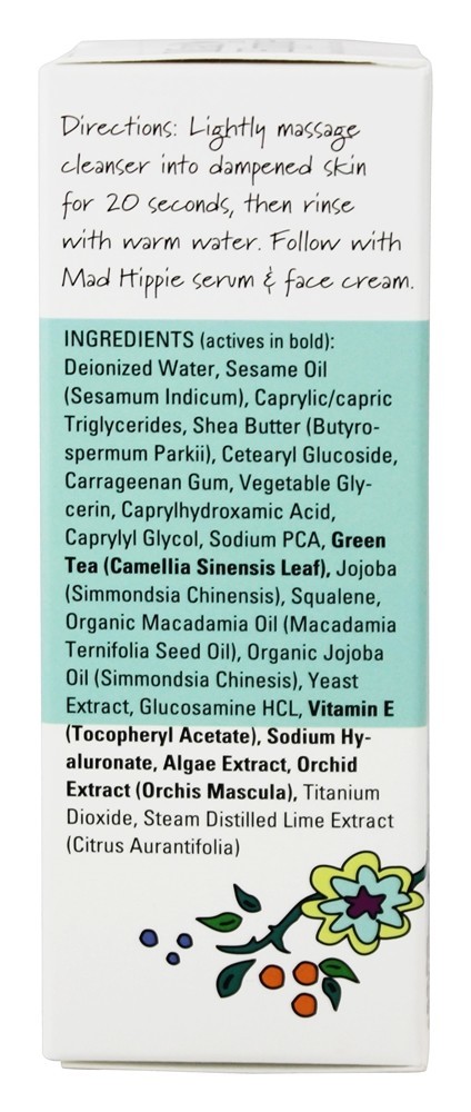 Creme de limpeza para pele normal a seca - 4 fl. oz. Mad Hippie - Imagem 2