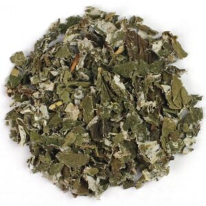 Folha de Framboesa Vermelha Orgânica Cortada & Peneirada - 1 lb. Frontier Natural Products