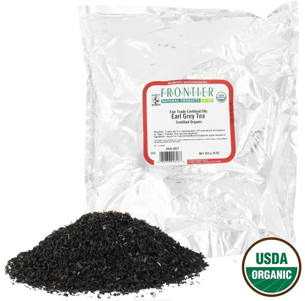 Granel Earl Chá Verde Orgânico - 1 lb. Frontier Natural Products - Imagem 2