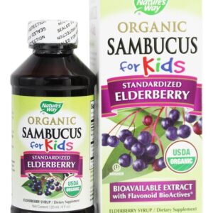 Comprar sambucus orgânico para crianças sabugueiro xarope - 4 fl. Oz. Nature's way preço no brasil ervas sabugueiro suplemento importado loja 1 online promoção -