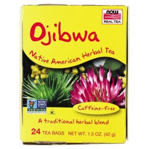 Comprar now real tea ojibwa chá de ervas - 24 saquinhos de chá now foods preço no brasil chás e café chás para limpeza & detox suplemento importado loja 1 online promoção -