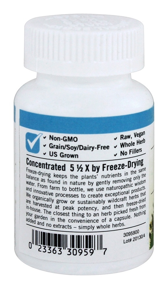 Framboesa Preta 300 mg. - Cápsulas vegetarianas 90 Eclectic Institute - Imagem 3