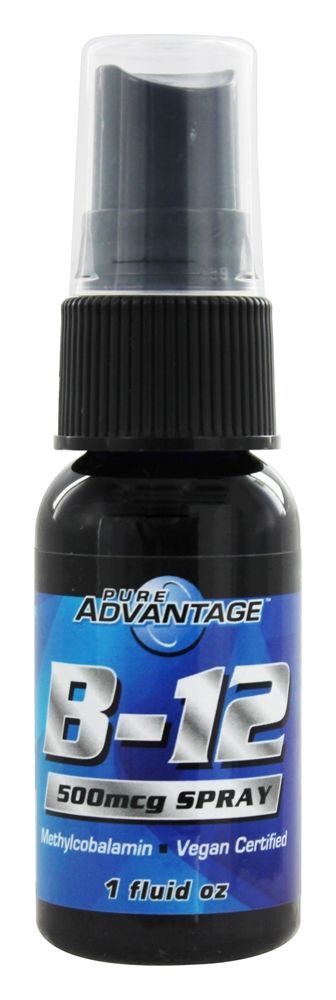 B12 Spray 500 mcg. - 1 fl. oz. Pure Advantage