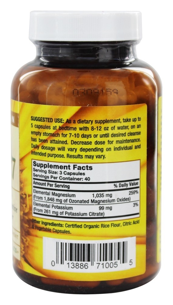 Mag O7 2100 mg. - Cápsulas vegetarianas 120 Pure Vegan - Imagem 2
